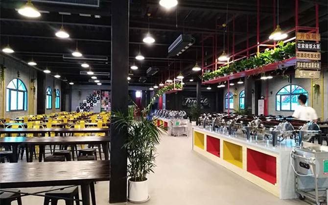 臨泉自助餐食堂環境圖片