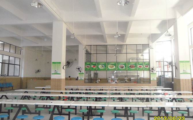 臨泉企業食堂環境圖片