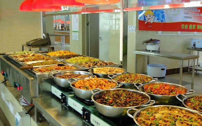 機(jī)關(guān)食堂快餐菜圖片