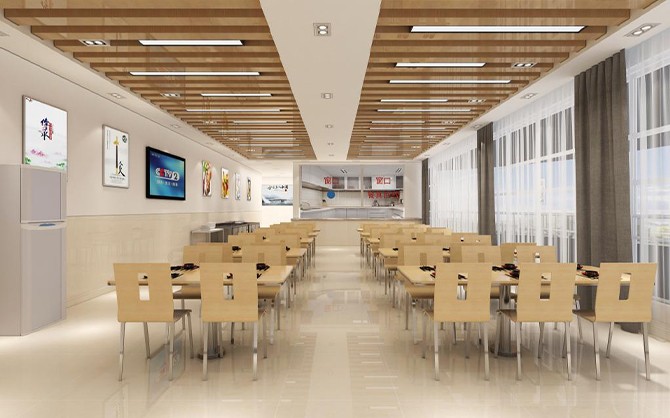 醫院食堂環境圖片