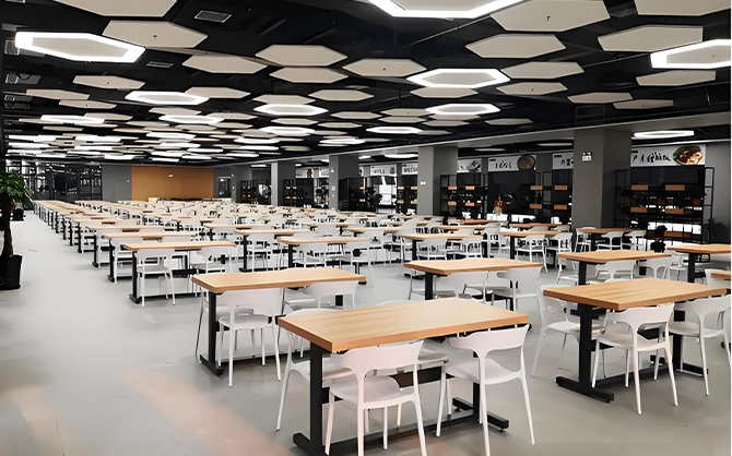 企事業(yè)單位飯?zhí)醚b修效果圖片