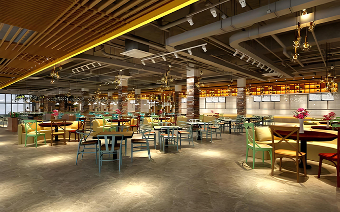 味萊客餐飲公司經營學校食堂環境圖片